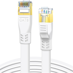 Does Not Apply Cat8 Ethernet Cable, 30m High Speed 40gbps 2000mhz Flat Cat8 Patch Cord, Gigabit Does Not Apply Cat8 Ethernet Cable, 30m High Speed 40gbps 2000mhz Flat Cat8 Patch Cord, Gigabit