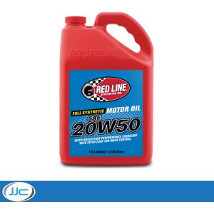 1 X 1 Gallon (3.78l), Red Line 20w50 Fully Synthetic High Performance Engine Oil 1 X 1 Gallon (3.78l), Red Line 20w50 Fully Synthetic High Performance Engine Oil