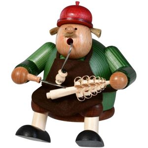 Kwo Kunstgewerbe-Werkstätten Olbernhau Gmbh Smoker Kantenhocker Spanbaumstecher Bxhxt 14x16x11cm New Smoke Figure Kwo Kunstgewerbe-Werkstätten Olbernhau Gmbh Smoker Kantenhocker Spanbaumstecher Bxhxt 14x16x11cm New Smoke Figure