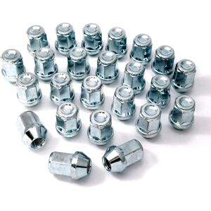 Bimecc Wheel Nuts Bolts Lugs. M12 X 1.25 - M12x1.25, 21mm Hex, Taper Set Of 24 Bimecc Wheel Nuts Bolts Lugs. M12 X 1.25 - M12x1.25, 21mm Hex, Taper Set Of 24