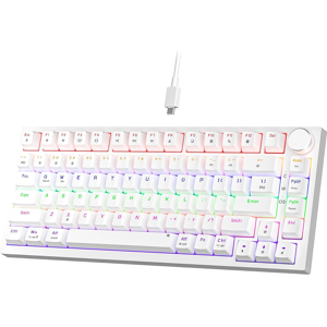 Does Not Apply Gm326 Mechanical Keyboard,Wired Gaming Keyboard,75% Percent Tkl Hot Swappable Co Does Not Apply Gm326 Mechanical Keyboard,Wired Gaming Keyboard,75% Percent Tkl Hot Swappable Co