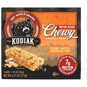 Kodiak Cakes Kodiak Chewy Granola Bar - Peanut Butter & Chocolate - 6.17 Oz Kodiak Cakes Kodiak Chewy Granola Bar - Peanut Butter & Chocolate - 6.17 Oz