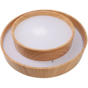 Flush Mount Ceiling Light Wood Grain Round 3000k To 6000k Adjustable Ceilin Sg Flush Mount Ceiling Light Wood Grain Round 3000k To 6000k Adjustable Ceilin Sg