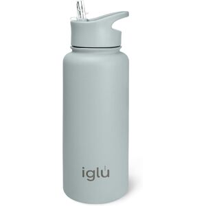 Iglu Reusable Water Bottles Premium Double Walled Stainless Steel 1 Litre V Iglu Reusable Water Bottles Premium Double Walled Stainless Steel 1 Litre V