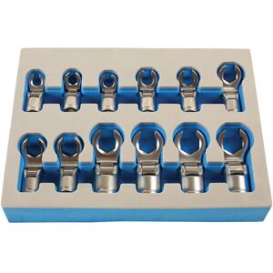 Laser Tools Flexible Crows Foot Wrench Set 3/8"D 12pc 7165 Laser Tools Flexible Crows Foot Wrench Set 3/8"D 12pc 7165