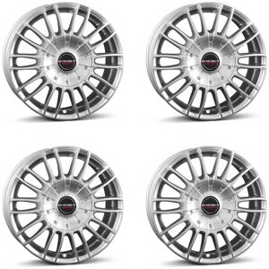 4 Borbet Wheels Cw3 7.5x18 Et35 5x120 Sil For Vw Amarok T5 4 Borbet Wheels Cw3 7.5x18 Et35 5x120 Sil For Vw Amarok T5