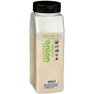Spicely Organics Organic Onion Granulates 16 Oz (Case Of 2) Spicely Organics Organic Onion Granulates 16 Oz (Case Of 2)