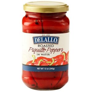 Roasted Piquillo Peppers 12 Oz (Case Of 12) By Delallo Roasted Piquillo Peppers 12 Oz (Case Of 12) By Delallo