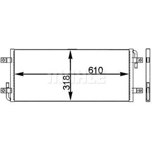 Mahle Cir 22 000p Low Temperature Cooler Charge Air Cooler Mahle Cir 22 000p Low Temperature Cooler Charge Air Cooler