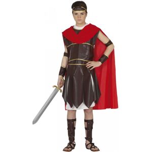 Fiestas Guirca Boys Roman Warrior Costume Set / 14-16 Years Brown/red Fg1304 Fiestas Guirca Boys Roman Warrior Costume Set / 14-16 Years Brown/red Fg1304
