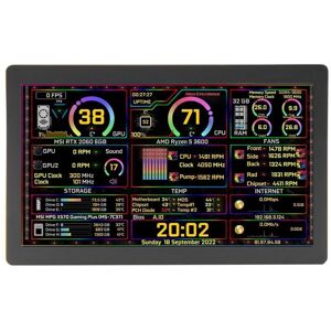 Sodial 3x(1024x600 Lcd Display Cpu Gpu Monitoring Type-C Secondary Screen Dynamic6944 Sodial 3x(1024x600 Lcd Display Cpu Gpu Monitoring Type-C Secondary Screen Dynamic6944