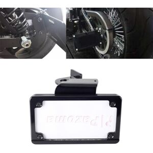 Papandacycle Side Mount License Bottom Plate Bracket W/led Light For Harley Nightster Rh975 Papandacycle Side Mount License Bottom Plate Bracket W/led Light For Harley Nightster Rh975