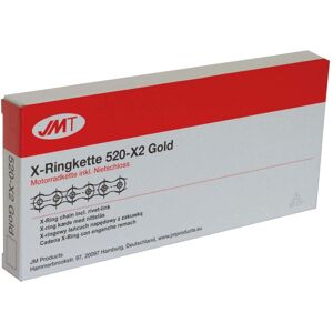 Jmt X-Ring 520 X2 Gold 116 Chain And Rivet For Ktm 890 Duke L 2021-2022 Jmt X-Ring 520 X2 Gold 116 Chain And Rivet For Ktm 890 Duke L 2021-2022