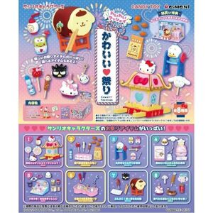 Re-Ment Sanrio Kawaii Festival Full Set 8 Box Figure Japan Official Re-Ment Sanrio Kawaii Festival Full Set 8 Box Figure Japan Official