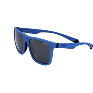 Polaroid Pld 2141/s Dof Matte Blue Black 57/18/140 Unisex Sunglasses Polaroid Pld 2141/s Dof Matte Blue Black 57/18/140 Unisex Sunglasses