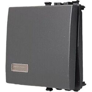 Vimar 20027 Cover Button 2 Modules With Gray Diffuser Vimar 20027 Cover Button 2 Modules With Gray Diffuser