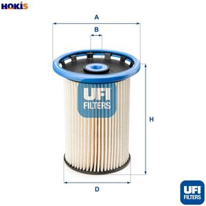 Ufi Fuel Filter 26.025.00 For Vw Porsche Cvva/cata/cnrb/casa/cjgd/crca/casd 3.0l Ufi Fuel Filter 26.025.00 For Vw Porsche Cvva/cata/cnrb/casa/cjgd/crca/casd 3.0l