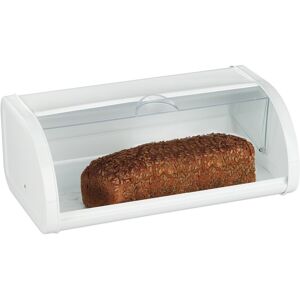 Relaxdays White Bread Bin Easy Clean Large Capacity Bread Storage Container Xl Size Relaxdays White Bread Bin Easy Clean Large Capacity Bread Storage Container Xl Size