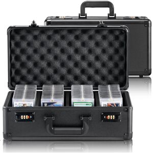Vevor 108 Psa Graded Card Storage Box 4 Slots Sports Card Holder Case Coded Lock Vevor 108 Psa Graded Card Storage Box 4 Slots Sports Card Holder Case Coded Lock