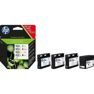 4 Genuine Hp 932 Xl 933 Xl Ink Cartridges For Officejet 6100 6600 No Box 4 Genuine Hp 932 Xl 933 Xl Ink Cartridges For Officejet 6100 6600 No Box