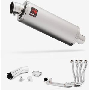 Lextek Stainless Steel Op1 Matt Exhaust System 350mm Silencer Polished Rear New Lextek Stainless Steel Op1 Matt Exhaust System 350mm Silencer Polished Rear New