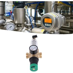 Water Pressure Reducer Brass G1 G1/2 Connector With Gauge 40 Microns Filter Water Pressure Reducer Brass G1 G1/2 Connector With Gauge 40 Microns Filter