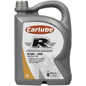 Carlube Triple R 5w-30 Ll C3 Fully Synthetic Oil For Petrol Diesel Engines 4l Carlube Triple R 5w-30 Ll C3 Fully Synthetic Oil For Petrol Diesel Engines 4l