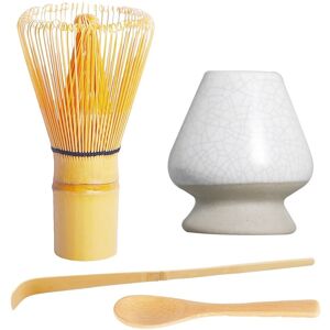 Sodial 3x(Matcha Set 4pcs-Handmade Bamboo Whisk(Chasen) And Traditional Tea Scoop,7946 Sodial 3x(Matcha Set 4pcs-Handmade Bamboo Whisk(Chasen) And Traditional Tea Scoop,7946