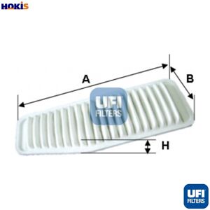 Ufi Air Filter 30.338.00 For Toyota Estima/previa Tarago Rav/4/ii/suv/mk Alphard Ufi Air Filter 30.338.00 For Toyota Estima/previa Tarago Rav/4/ii/suv/mk Alphard