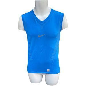 New Nike Pro Compression Men'S Sleeveless V Neck Layer Shirt Vest Azure Blue Xxl New Nike Pro Compression Men'S Sleeveless V Neck Layer Shirt Vest Azure Blue Xxl
