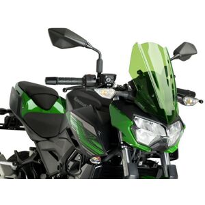 Puig Green New Generation Sport Screen Kawasaki Z400 2019-2024 Puig Green New Generation Sport Screen Kawasaki Z400 2019-2024
