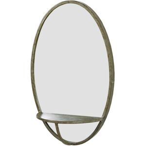 Oval Mirror Shelf Wall Hanging With By Originals Oval Mirror Shelf Wall Hanging With By Originals