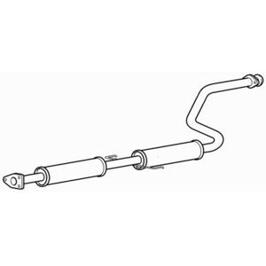 Premium Quality Centre Exhaust Middle Silencer For Rover 214 14k4c/14k4d 1.4 (1989-1992) Premium Quality Centre Exhaust Middle Silencer For Rover 214 14k4c/14k4d 1.4 (1989-1992)