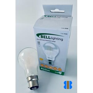 New (Box 10) Bell Lighting 05288 Led 8w Dim Sat Gls Bc B22 810lm 2700k - 60768 New (Box 10) Bell Lighting 05288 Led 8w Dim Sat Gls Bc B22 810lm 2700k - 60768