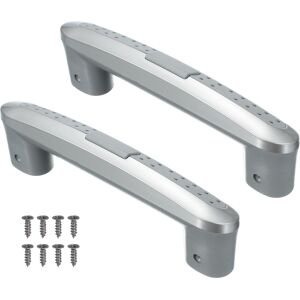 Uxcell 2pcs Luggage Handle Replacement Suitcase Pull Handle Grip(Gray, 6.38inch) Uxcell 2pcs Luggage Handle Replacement Suitcase Pull Handle Grip(Gray, 6.38inch)