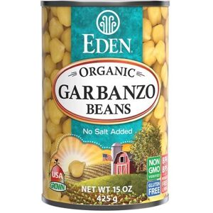 Organic Garbanzo Beans Chickpeas 15 Oz (Case Of 12) By Eden Foods Organic Garbanzo Beans Chickpeas 15 Oz (Case Of 12) By Eden Foods