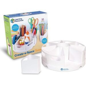 Learning Resources Create-A-Space Storage Centre (White), Stationery Storage Or Learning Resources Create-A-Space Storage Centre (White), Stationery Storage Or