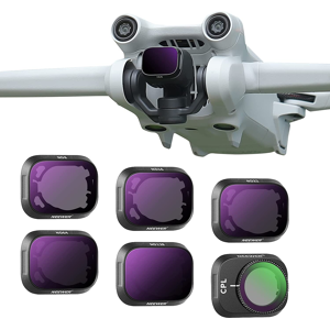 Neewer Nd Filter Set Compatible With Dji Mini 3/mini 3 Pro, 6 Pack Cpl Nd8 Nd16 Neewer Nd Filter Set Compatible With Dji Mini 3/mini 3 Pro, 6 Pack Cpl Nd8 Nd16