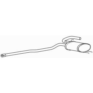 Premium Centre Exhaust Middle Silencer For Renault 11 F2n700/f2n704 1.7 (1983-1986) Premium Centre Exhaust Middle Silencer For Renault 11 F2n700/f2n704 1.7 (1983-1986)