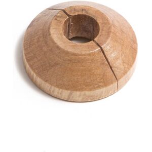 48 X Solid Wood Oak Fiting Collar Surround Rose For 15mm Pipes Onestopdiy New 48 X Solid Wood Oak Fiting Collar Surround Rose For 15mm Pipes Onestopdiy New