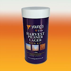 Young'S Youngs Harvest Pilsner Lager - 40 Pint Homebrew Beer Kit Young'S Youngs Harvest Pilsner Lager - 40 Pint Homebrew Beer Kit