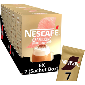 Does Not Apply Cappuccino Unsweetened Instant Coffee Sachets X7 (Pack Of 6, Total 42 Sachets) Does Not Apply Cappuccino Unsweetened Instant Coffee Sachets X7 (Pack Of 6, Total 42 Sachets)