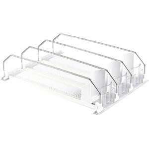 Sodial Drink Organizer For Fridge-White Automatic Pusher Glide,Soda Dispenser For6809 Sodial Drink Organizer For Fridge-White Automatic Pusher Glide,Soda Dispenser For6809