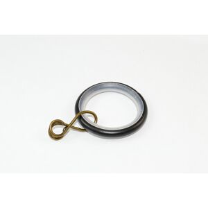 Onestopdiy 100 X Curtain Rod Rings Silent Loose Eye Black Steel Id 25mm - Od 32mm Onestop Onestopdiy 100 X Curtain Rod Rings Silent Loose Eye Black Steel Id 25mm - Od 32mm Onestop