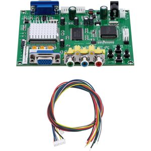 Mcbazel Arcade Game Rgb/cga/ega To Vga Hd Game Video Output Converter Board For Mcbazel Arcade Game Rgb/cga/ega To Vga Hd Game Video Output Converter Board For