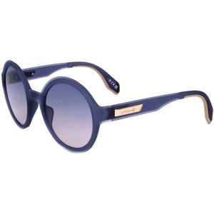 adidas Original Or0080 91w Matte Blue 51/24/140 Woman Sunglasses adidas Original Or0080 91w Matte Blue 51/24/140 Woman Sunglasses