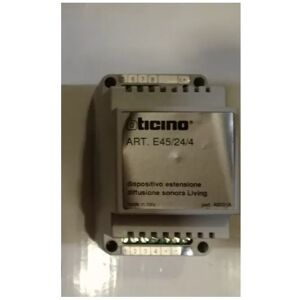 Bticino Spa Bticino E45//24//4 Living - Device For Power Supply E45//24d Bticino Spa Bticino E45//24//4 Living - Device For Power Supply E45//24d