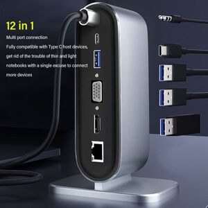 Docking Station 4k Hd Multimedia Interface Vga 15w‑87w Pd3.0 Usb 3.0 Gigabit Docking Station 4k Hd Multimedia Interface Vga 15w‑87w Pd3.0 Usb 3.0 Gigabit
