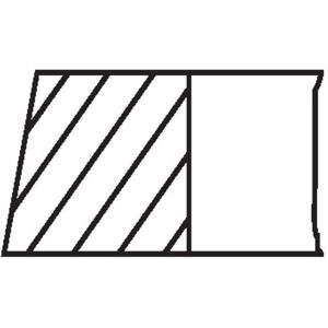 Piston Ring Kit 97mm Cylinder Bore Replacement Fits Porsche 911 Mahle 50398n0 Piston Ring Kit 97mm Cylinder Bore Replacement Fits Porsche 911 Mahle 50398n0