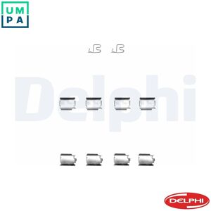 Delphi Accessory Kit Disc Brake Pad Lx0343 For Alfa Romeo 166 156/sportwagon Mito Gt Delphi Accessory Kit Disc Brake Pad Lx0343 For Alfa Romeo 166 156/sportwagon Mito Gt